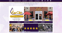 Desktop Screenshot of lanchirestaurant.com